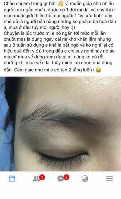 Dưỡng mọc dài mi Eveline - Hàng Nga chính hãng