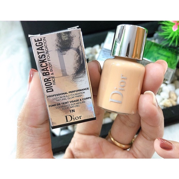 [Hàng trả order, không có dư] Kem Nền Dior Backstage Face And Body Foundation 5ml