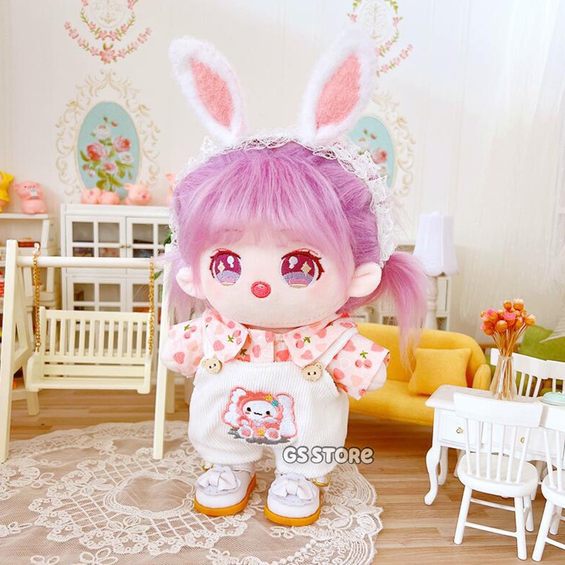 Bộ Quần Áo Cho Búp Bê 20cm Dễ Thương