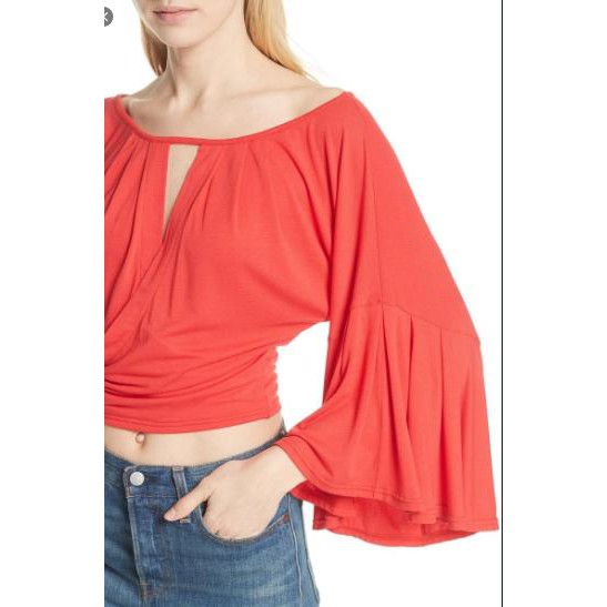 ÁO BẸT VAI FREE PEOPLE XK ( Last Time Cross Over Top )