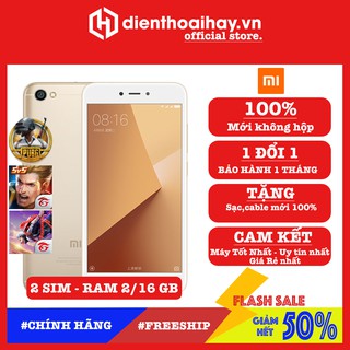 Xiaomi Redmi Note 5A Chơi Liên Quân, PUBG, Freefire cài sẵn tiếng việt và CH Play tặng sạc 15W