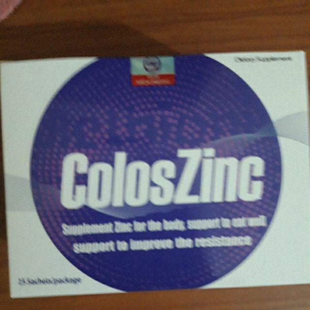 kẽm zinc colos hữu cơ
