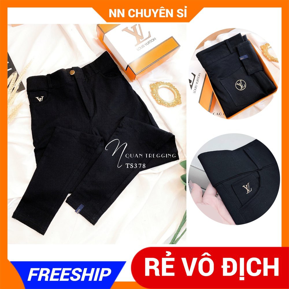 Quần thun umi có size đến 55kg ⚡Hàng đẹp⚡Ảnh thật⚡ Quần tregging thun cao cấp TS378 ⚡ Quần body nữ ⚡ Quần legging thêu