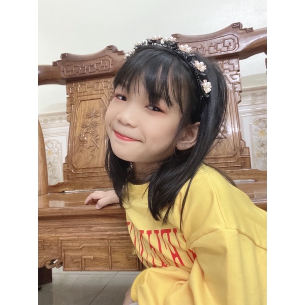 Bộ Nỉ Thể Thao Thu Đông Dài Tay Cho Bé Gái Size Đại