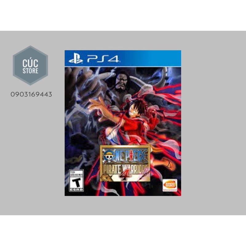 Đĩa chơi game PS4: One Piece Pirate Warriors 4