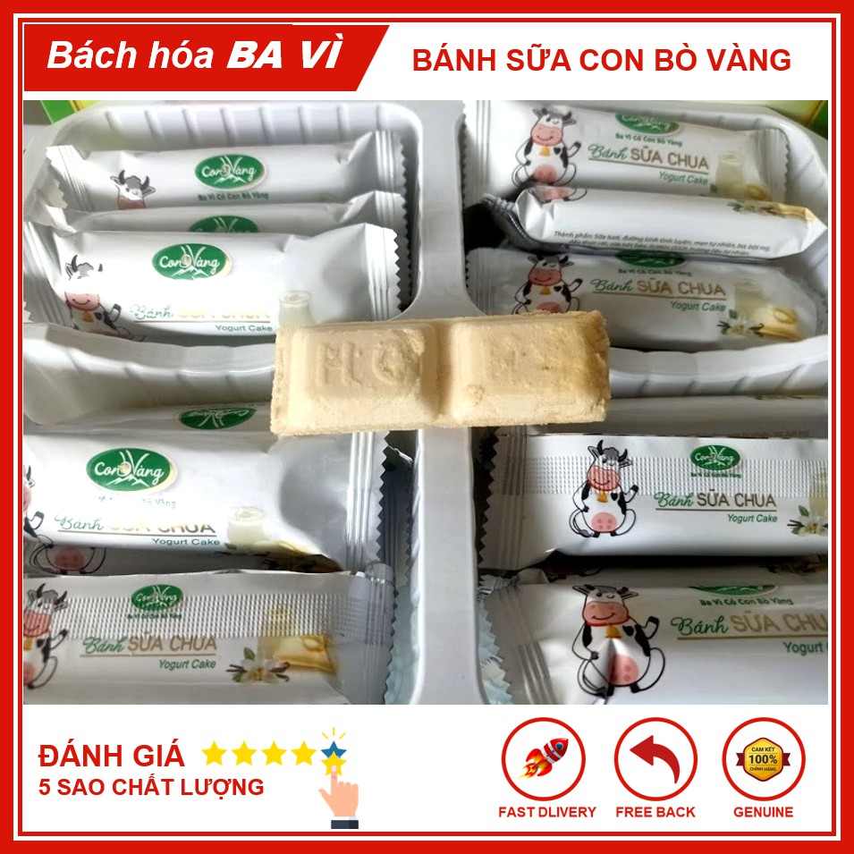 Bánh Sữa Ba Vì Con Bò Vàng Nguyên Chất | BigBuy360 - bigbuy360.vn