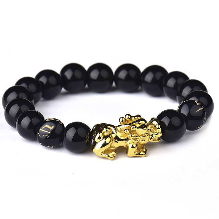 {XẢ KHO} vòng tay phong thủy tỳ hưu vàng hút tài lộc, may mắn cho người đeo VT519 sp12 | BigBuy360 - bigbuy360.vn