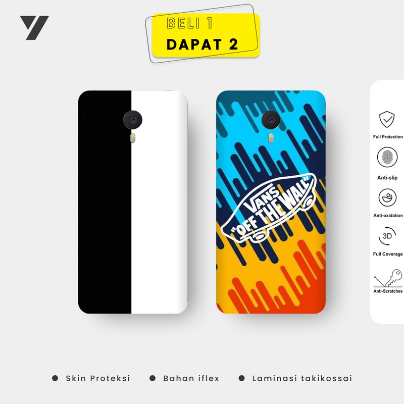 Bao Da Điện Thoại Bảo Vệ Cho Meizu M3 Note (Can Be 2 Garskin) - Motif 4