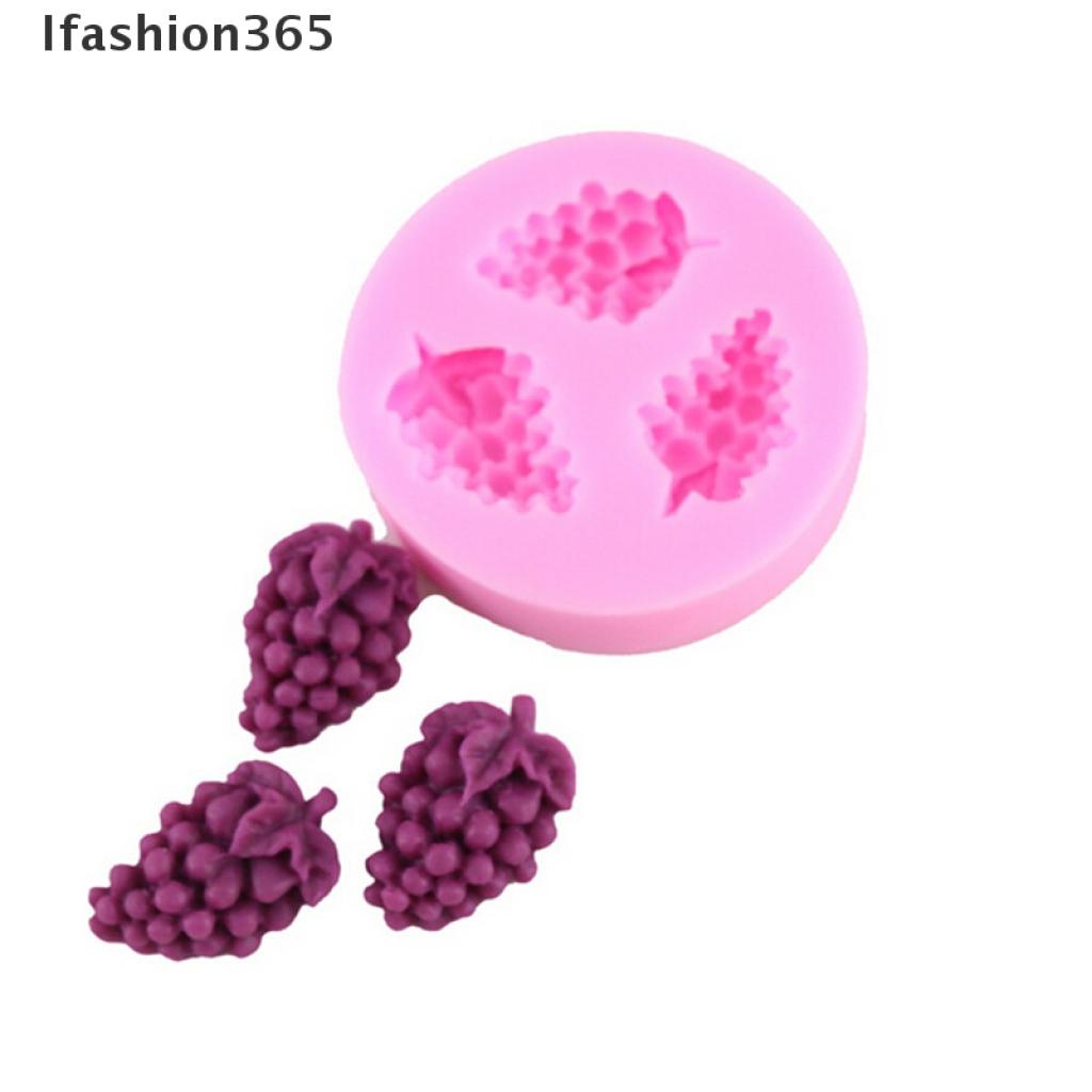 Khuôn Silicon Làm Bánh Kẹo Hình Chùm Nho 1x365