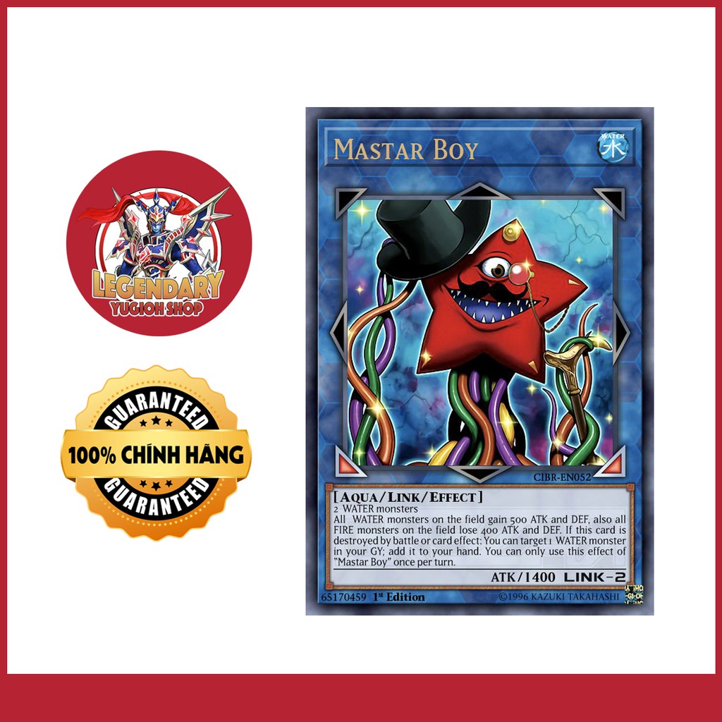 [EN-JP]Thẻ Bài Yugioh Chính Hãng] Mistar Boy