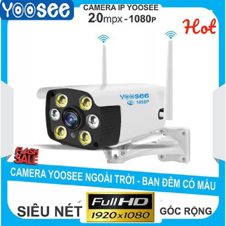 Camera Yoosee Ngoài Trời Wifi - Đàm Thoại 2 Chiều - Có Màu Ban Đêm | BigBuy360 - bigbuy360.vn