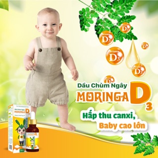 Dầu chùm ngây Shachi Moringa D3