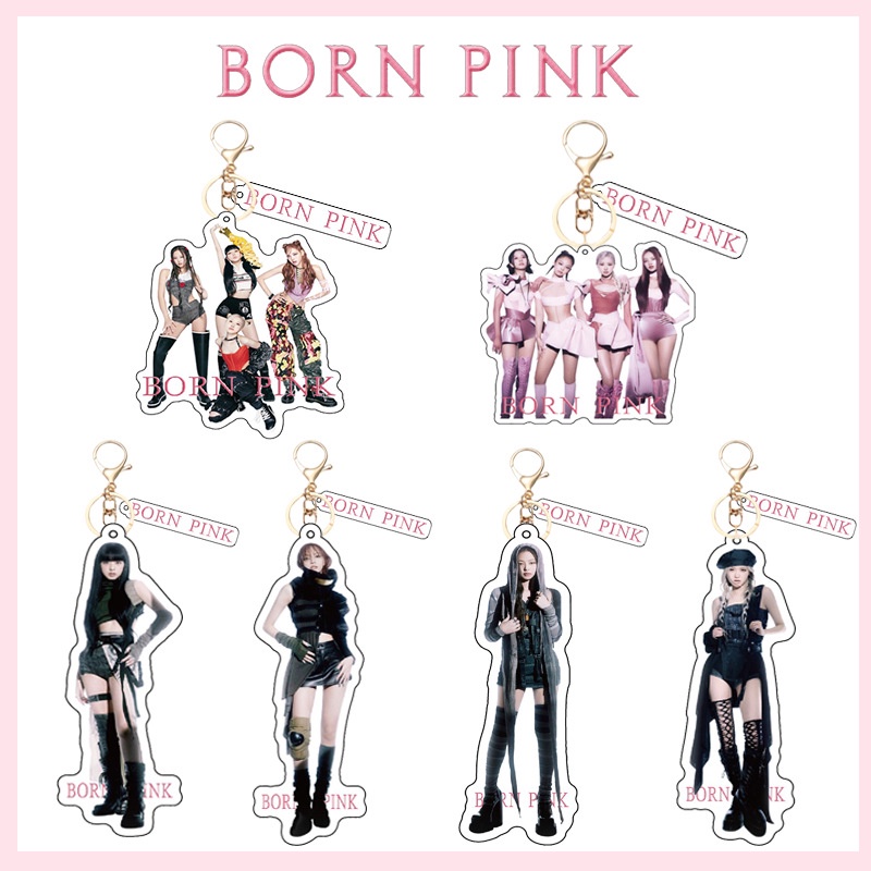 Móc Khóa Hình Thành Viên Nhóm Nhạc Hàn Quốc Jennie Lisa Kpop Mới