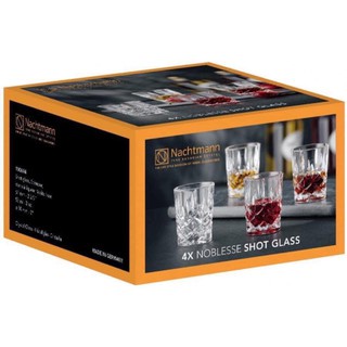 Bộ 4 cốc pha lê NACHTMANN NOBLESSE 55ml 100694 stamper 4 chi tiết