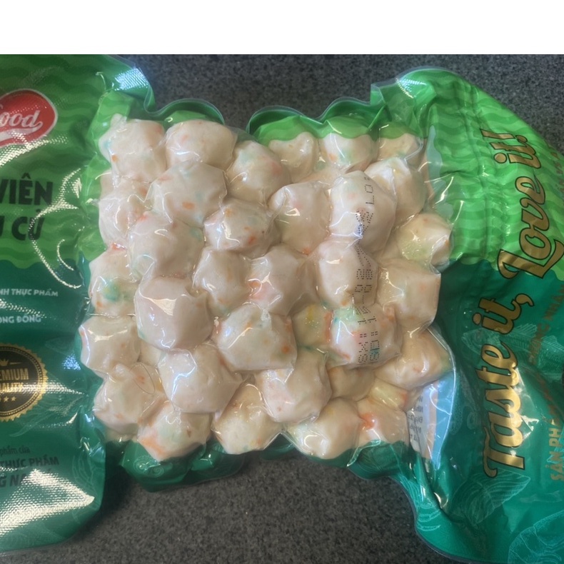1Kg Viên hải sản rau củ xiên que, thả lẩu