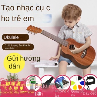 Đàn guitar nhỏ 21 inch cho người mới bắt đầu học đàn không cơ bản cho trẻ em trai và gái đàn Ukulele 3 tuổi giới thiệu đ