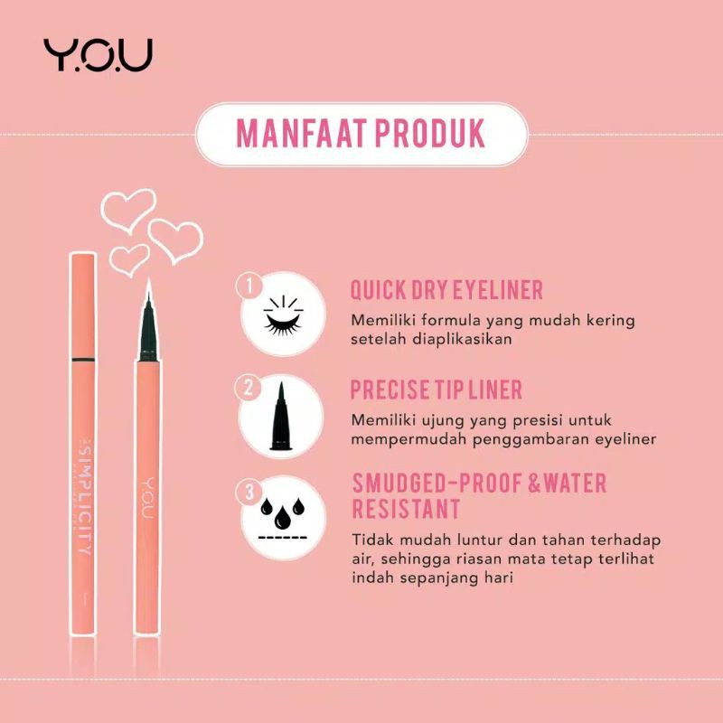 (Hàng Mới Về) Bút Kẻ Mắt Đơn Giản You | BigBuy360 - bigbuy360.vn