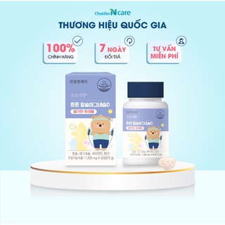 Viên canxi tổng hợp chunho ncare giúp xương chắc khỏe dẻo dai dành cho trẻ em