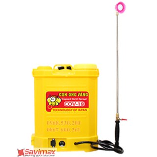 Máy phun thuốc trừ sâu bằng điện Con Ong Vàng COV 18-BẢO HÀNH 12 THÁNG