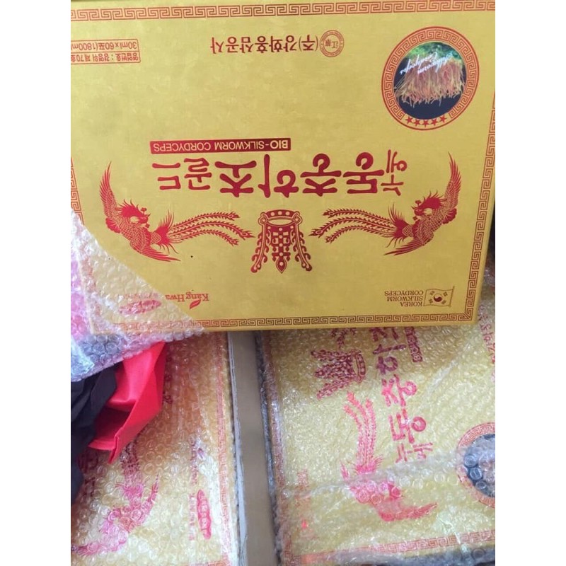 Nước Đông Trùng Hạ Thảo KangHwa Hộp Gỗ Vàng Cao Cấp