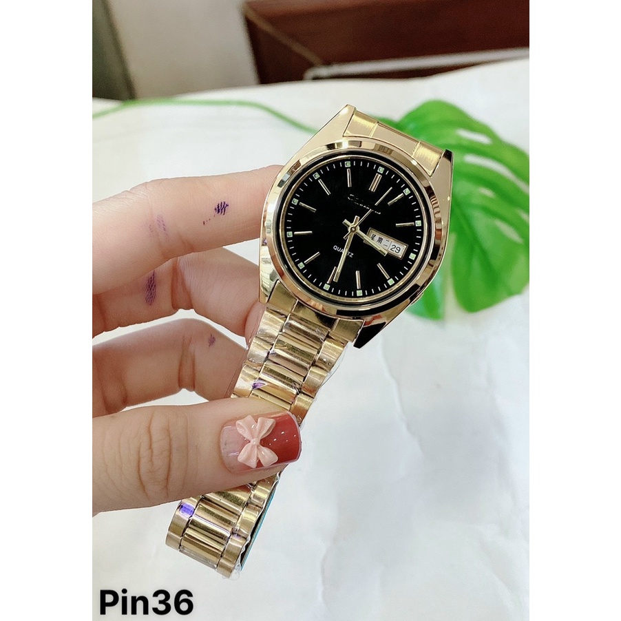 Đồng hồ nam nữ OL6464 trung cấp lịch hiển thị ngày tháng Tibihome