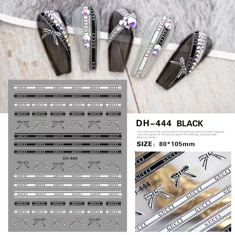 Sticker dán móng tay Thương hiệu nổi tiếng 2