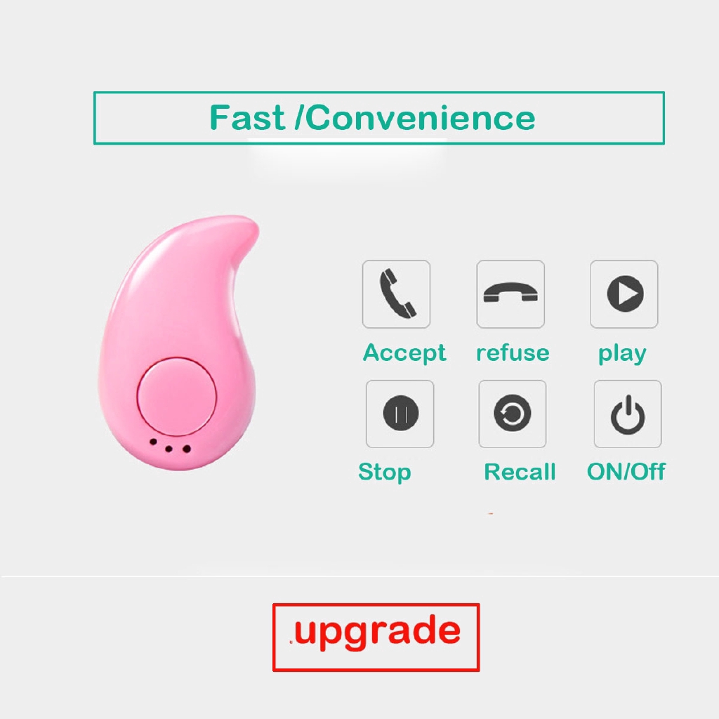 Tai nghe bluetooth S530 nhét tai V4.1 ear-pod siêu nhỏ có nghe nhạc | BigBuy360 - bigbuy360.vn