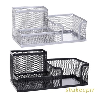 Hộp đựng bút / cọ trang điểm để bàn bằng kim loại kiểu dáng sáng tạo