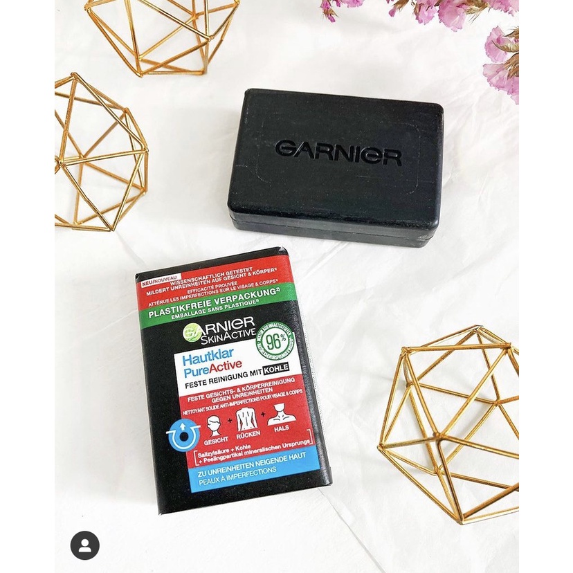 Xà Phòng Garnier Skin Active làm sạch da, ngăn ngừa mụn - Đức