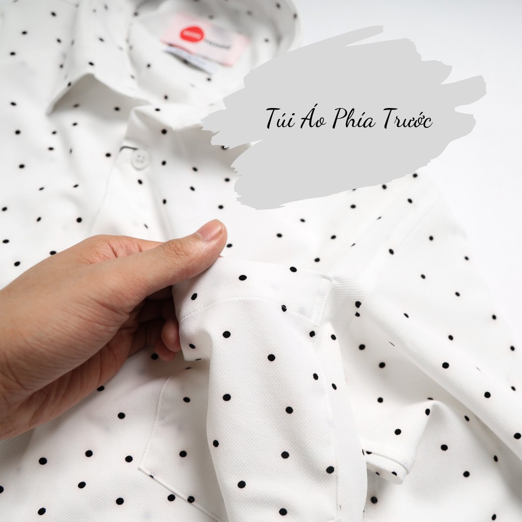 Áo Sơ Mi Nam Chấm Bi Tay Dài Hàn Quốc- Áo Sơ Mi Họa Tiết Hàng Hiệu Gusta-SM3 | BigBuy360 - bigbuy360.vn