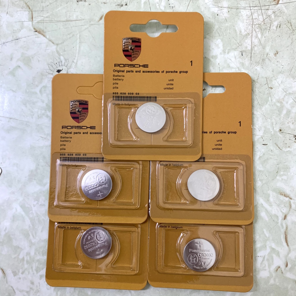 Pin Chìa Khóa Ô Tô Dòng Xe Porsche CR2032
