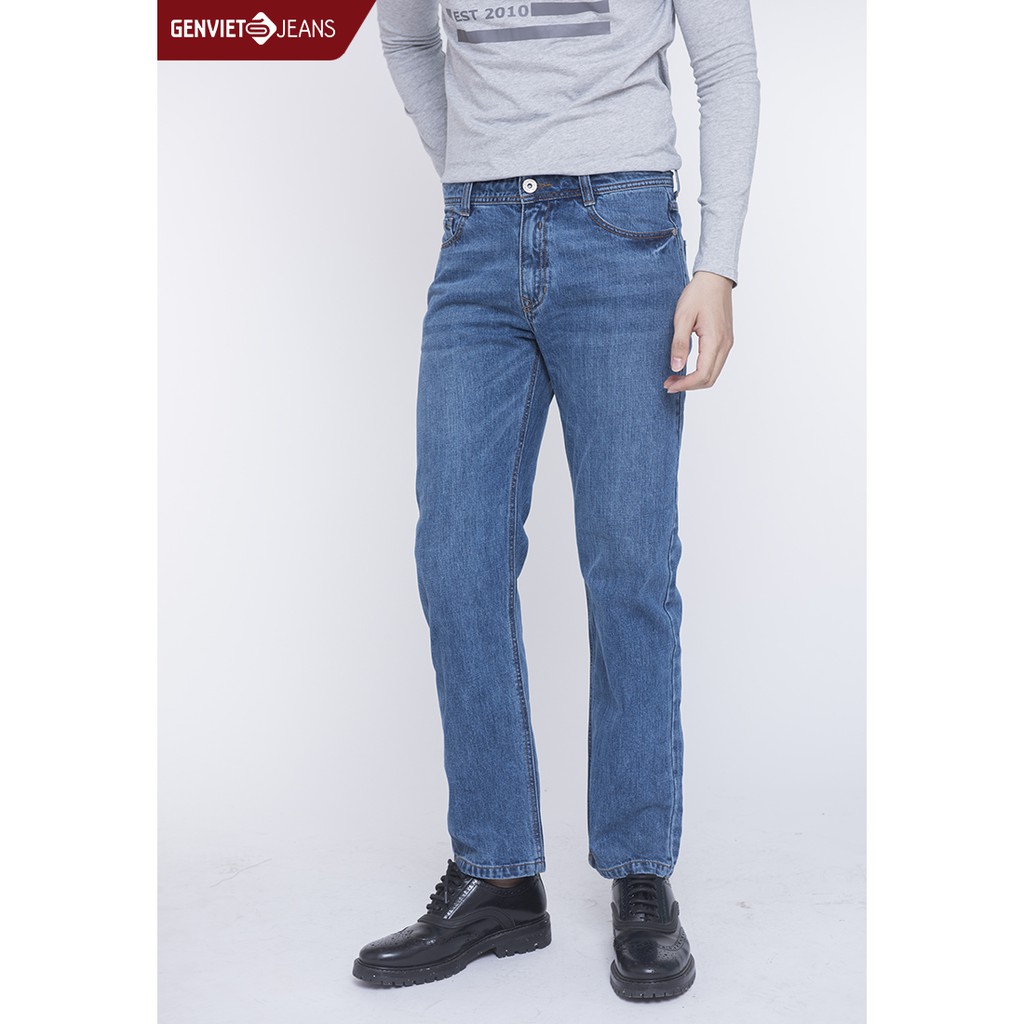 Quần dài jeans nam D1109J717 GENVIET | WebRaoVat - webraovat.net.vn