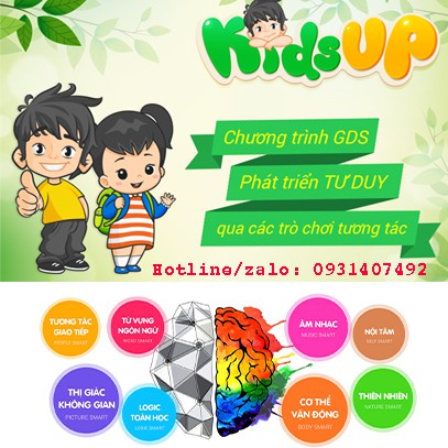 Toàn quốc [E-voucher] - KIDS UP MONTESSORI GIÁO DỤC SỚM  gói trọn đời mã học giảm 50%