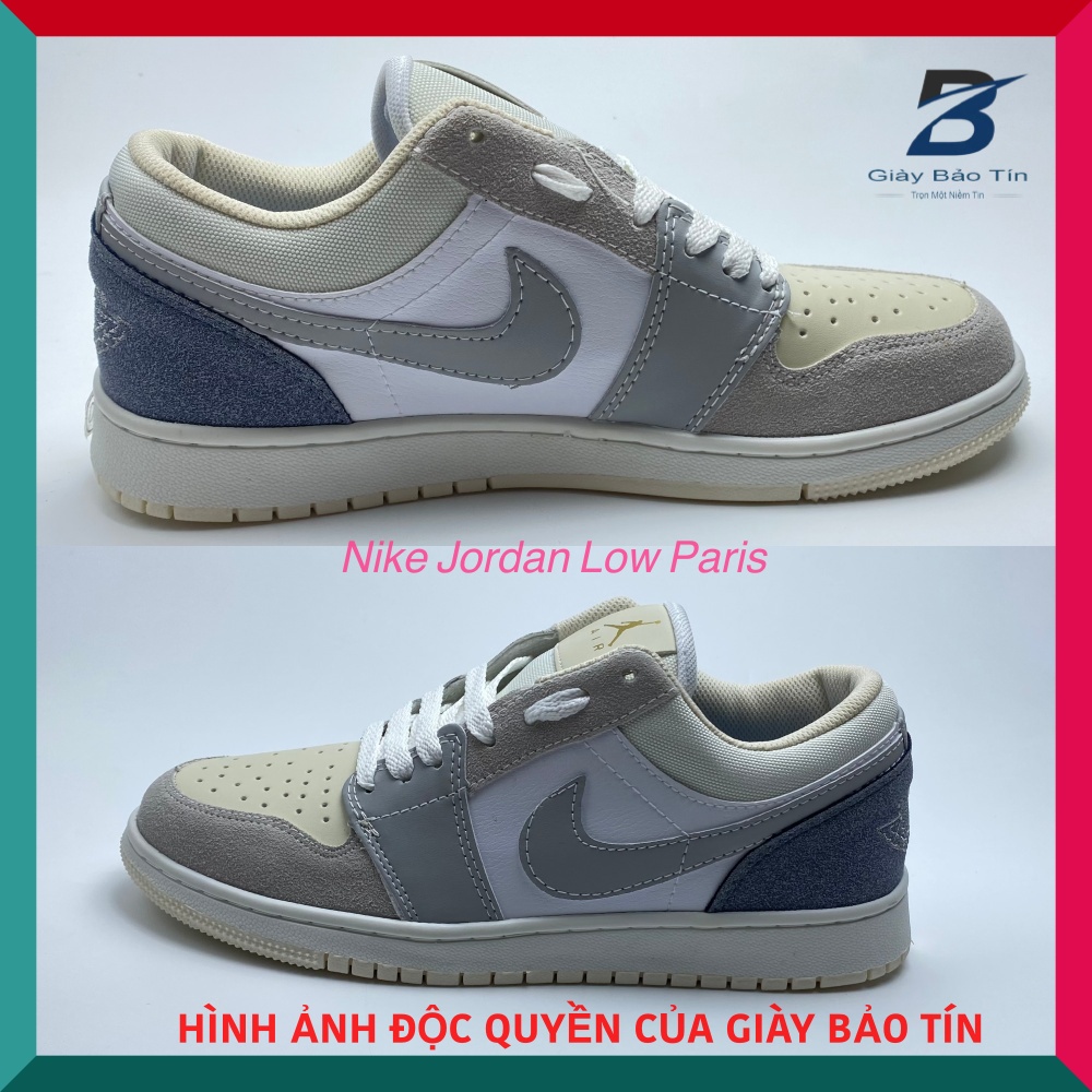 Giày thể thao  Jordan 1 Low Paris  JBT 379 Giày thời trang Unisex nam nữ hiện đại trẻ trung bắt kịp xu hướng mới nhất.