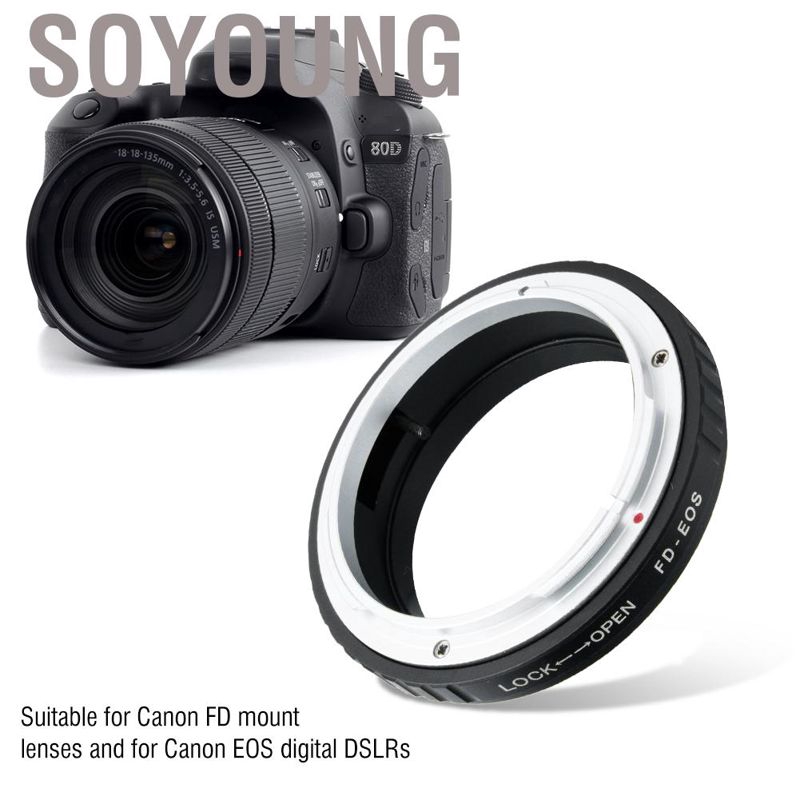 Ngàm Chuyển Đổi Ống Kính Fd-eos Fd Cho Canon Eos