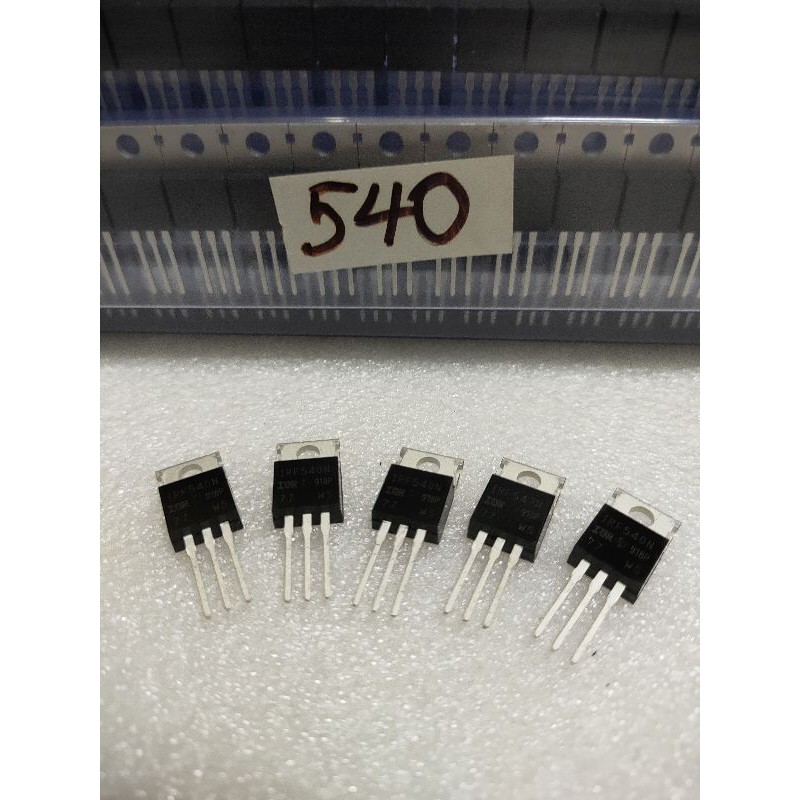 5 Con MOSFET IRF540
