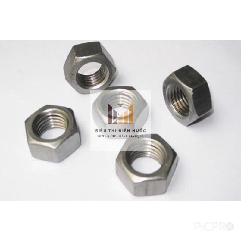 Ecu/Đai ốc M3-M12 SỐ LƯỢNG 10 CON