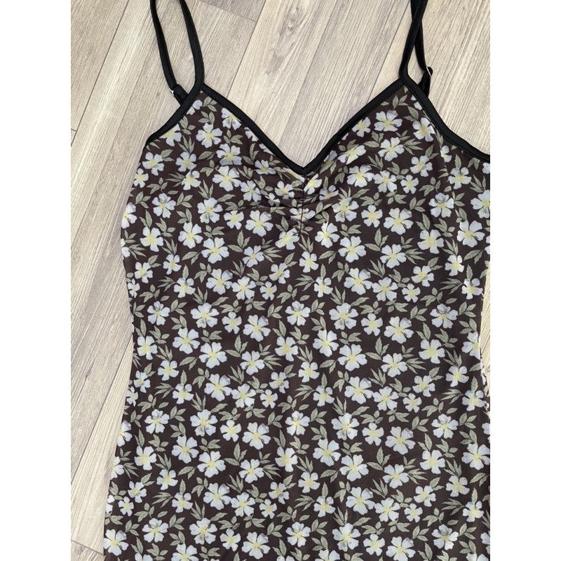 [Mã WAMT1505 giảm 10K đơn 0K] Váy đầm hoa ôm Floral Cami Bodycon Dress F21 VNXK | BigBuy360 - bigbuy360.vn