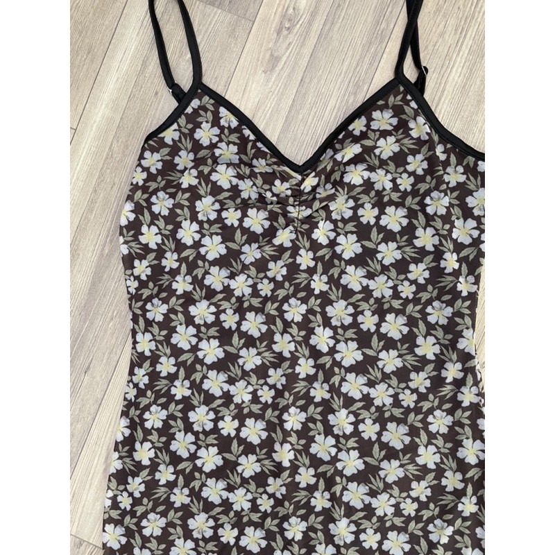 Váy đầm hoa ôm Floral Cami Bodycon Dress F21 VNXK