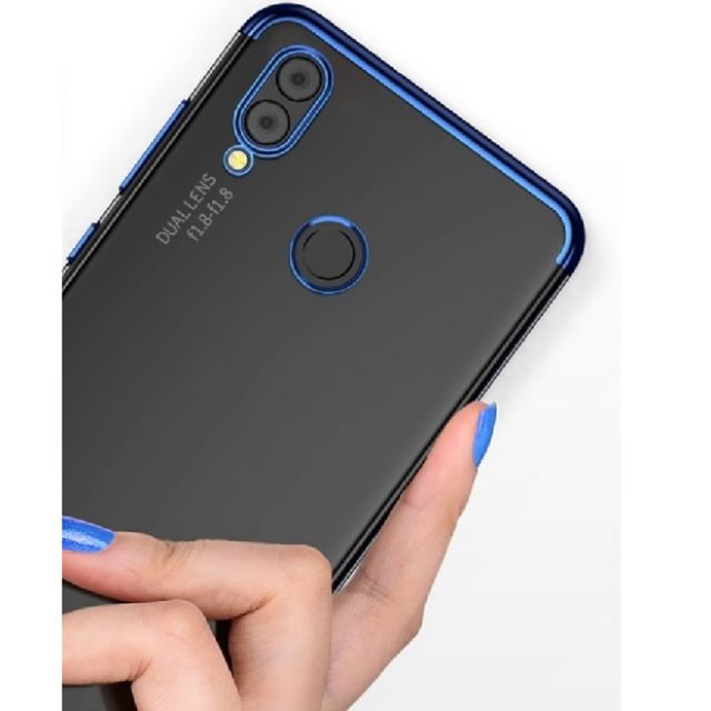 ỐP LƯNG HUAWEI NOVA 3i ỐP DẺO TRONG VIỀN MÀU HAI ĐẦU