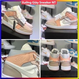 Giày thể thao Jordan cổ cao thấp Milan [Tặng Dây Giày] Giày sneaker JD1 Milan cao thấp cổ nam nữ mới nhất 2021