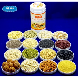 1KG [16 LOẠI HẠT] BỘT NGŨ CỐC TĂNG CÂN, GIẢM CÂN, LỢI SỮA