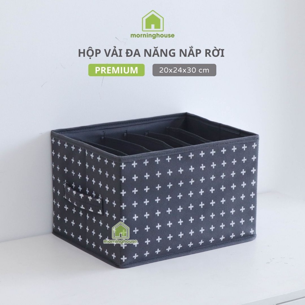 Hộp đựng quần áo chia ngăn Morning House- 6 ngăn đựng quần áo tiện lợi