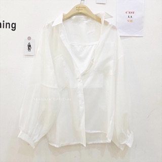 SET SƠ MI MỎNG (Hình thật/hàng sẵn/18again)