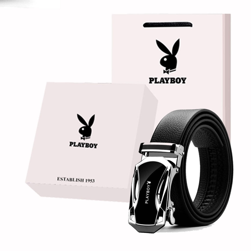 Thắt lưng/ dây nịt nam khóa tự động có hộp đựng + túi tặng kèm