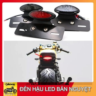 ĐÈN LED HẬU XE MÁY HÌNH BÁN NGUYỆT CHUYÊN ĐỘ 1 SỐ DÒNG CLASSIC , CAFERACER, TRACKER