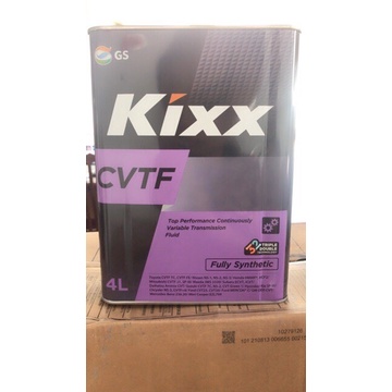 Dầu hộp số Kixx CVTF (Can 4L)