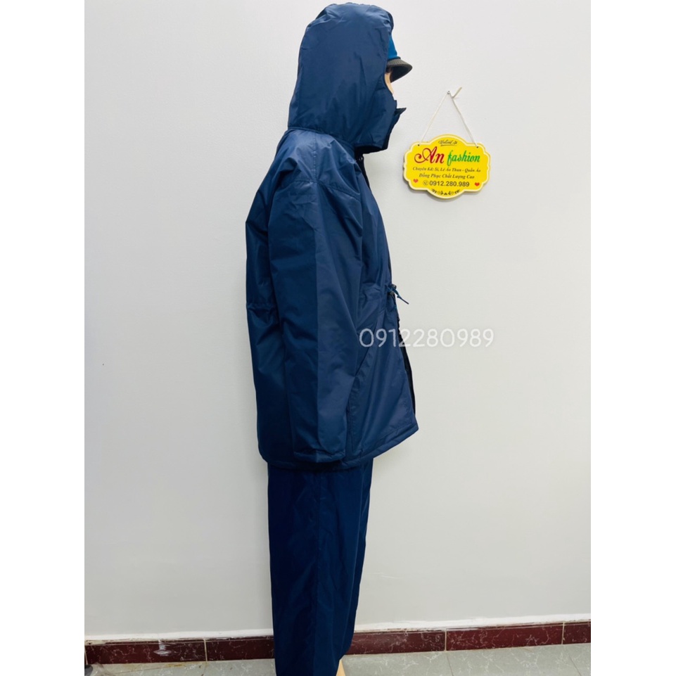 Áo khoát bảo hộ mặc trong kho lạnh 0 độ hàng cao cấp dày đẹp êm _ Hình chụp thật
