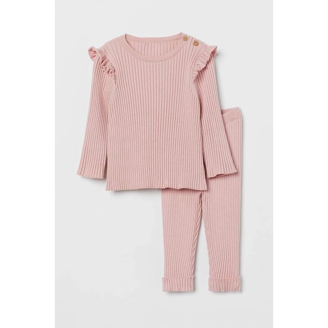 Bộ len hm cho bé chuẩn auth cho bé gái