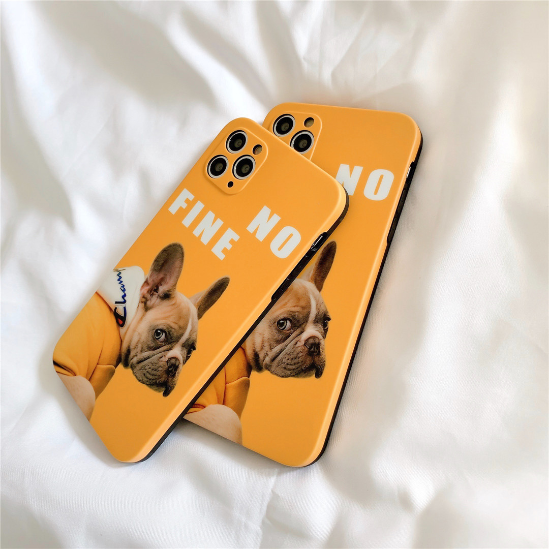Ốp điện thoại nhựa mềm họa tiết chú chó hoạt hình cho iPhone12 mini 11 PRO MAX 7/8plus SE2020 X/XS XR XSMAX | BigBuy360 - bigbuy360.vn